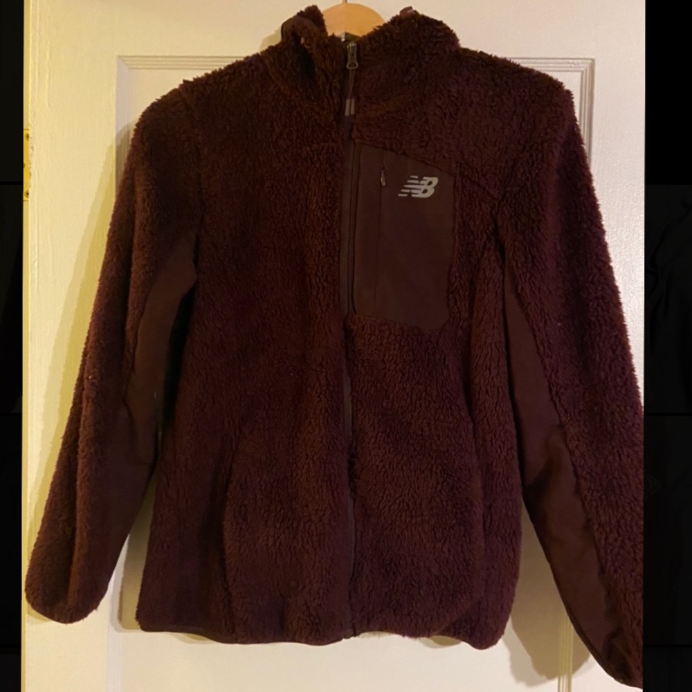 New Balance Fleece Small Zipup with Hood
